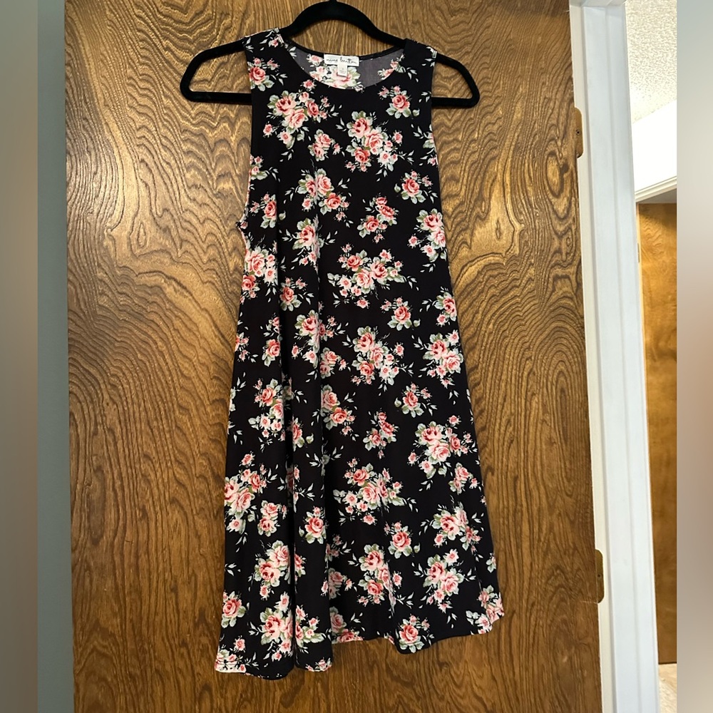 Nine Britton Black Floral Dress